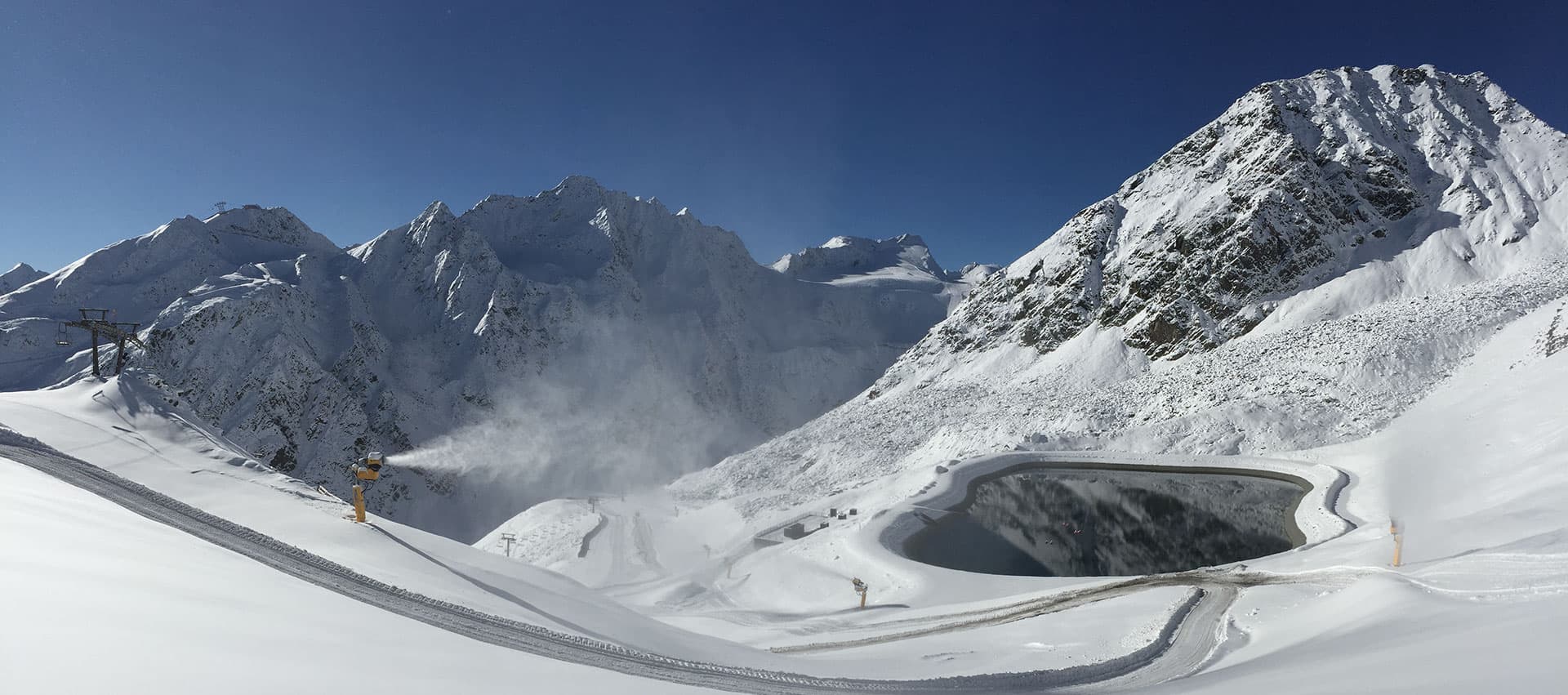Schneeanlage Sölden