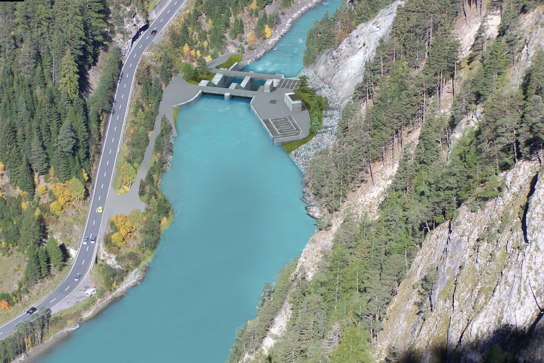 Gemeinschaftskraftwerk Inn Hydropower Project