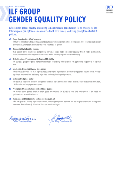Gender Equality Policy