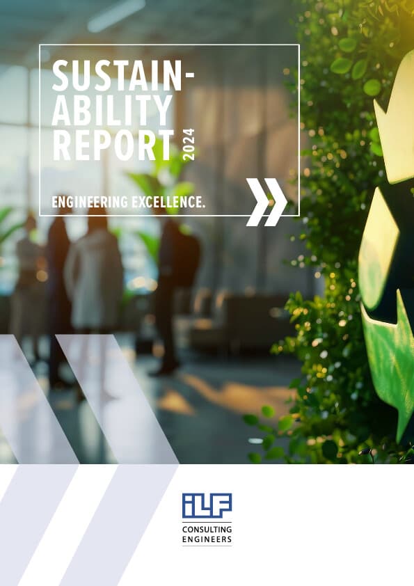 Cover of ILF Sustainability Report 2024
