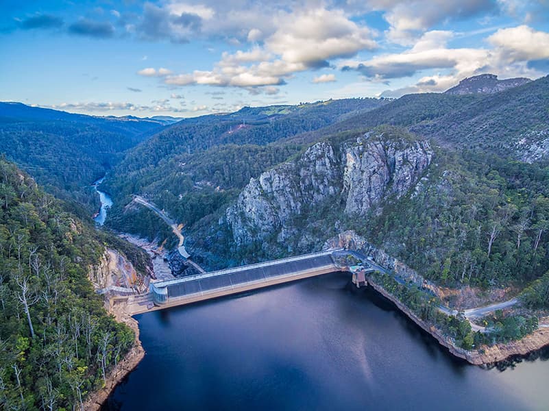 Cethana Pumped Hydroelectric Energy Storage